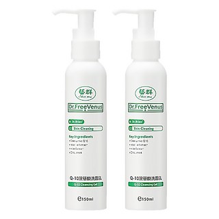 藝群 Dr.FreeVenus Q10胺基酸洗面乳 溫和潔淨、保濕彈潤, 2瓶, 150ml