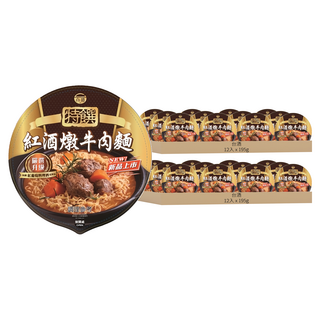 台酒 特饌 紅酒燉牛肉麵, 24入