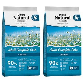 Dibaq Natural moments 自然嗑天然貓糧 成貓配方, 雞肉, 2000g, 2包