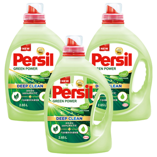 Persil 寶瀅 植純粹洗衣凝露 2.65L 7種酵素 深層清潔, 3桶