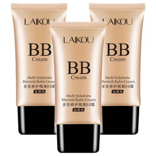 LAIKOU萊蔻 多效修護隔離BB霜 01自然色 50g, 3條