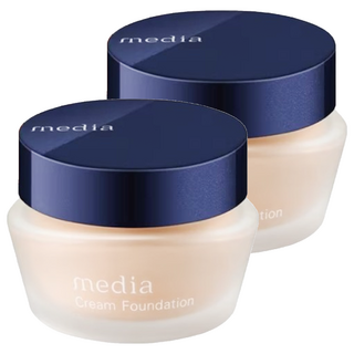 media 媚點 台灣公司貨 極上粉嫩保濕粉底霜 25g, 柔膚色, 2件