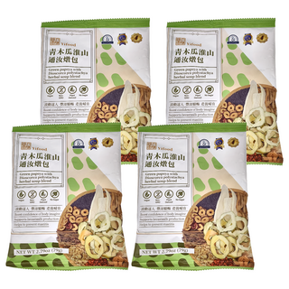 Yifood 頤珍宮膳 青木瓜准山通汝燉包 Green papaya with Dioscorea polystachya herbal soup blend, 79g, 4包