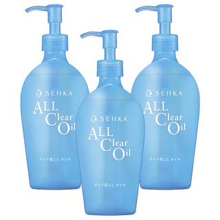 SENKA 專科 台灣公司貨 超微米水潤卸妝油, 230ml, 3瓶