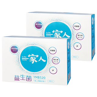 YM BIOMED 陽明生醫 一家人 益生菌 30包, 2.5g, 2盒