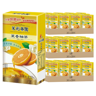 光泉 苿莉茶園 苿香柚茶, 250ml, 72入