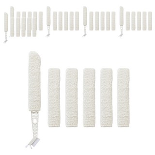 葉子小舖 冷氣出風口縫隙清潔刷套組, 白色, 6組