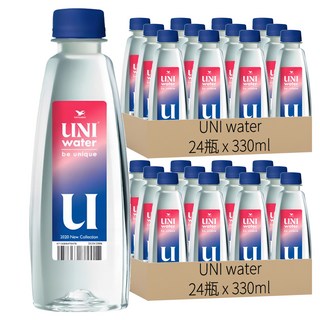 UNI water 純水, 330ml, 48瓶