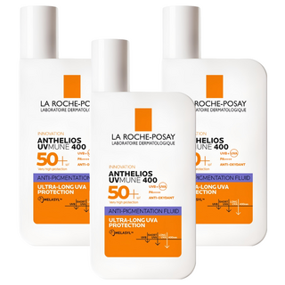 LA ROCHE POSAY 理膚寶水 台灣公司貨 安得利淡斑淨亮極效夏卡防曬液, 50ml, 3瓶