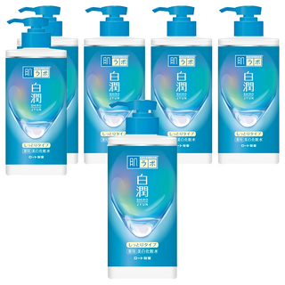 HADALABO 肌研 極潤白潤美白化妝水 400ml 美白保濕 改善暗沉 大容量, 6瓶