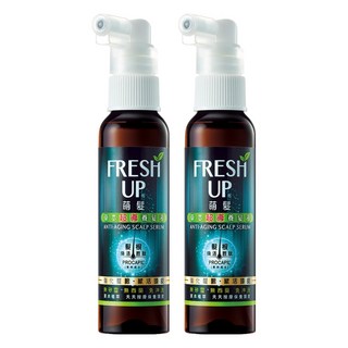 萌髮 FRESH UP 草本超導養髮液, 強健髮根 賦活頭皮 導入精華 充分吸收, 50g, 2盒