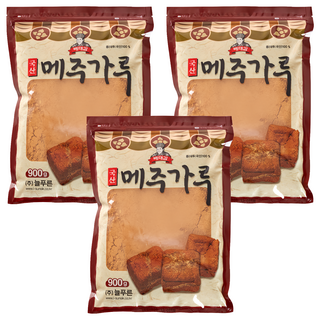 Baedaegam 韓國產醬麴塊粉, 900g, 3包