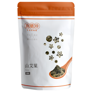 頂膳珍 山艾葉 20g - 天然香料，適用於中西式料理，增添風味層次, 1包