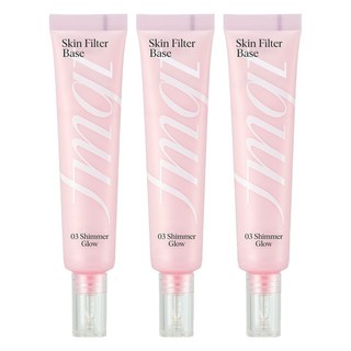 THE FACE SHOP 菲詩小舖 fmgt 台灣公司貨 天生裸肌飾底乳 35ml, 03 微光閃耀, 3條