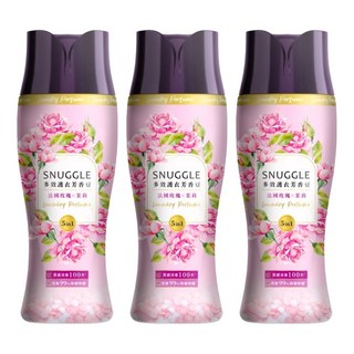 熊寶貝 多效護衣芳香豆 法國玫瑰茉莉 瓶裝 5合1護衣, 350ml, 3瓶