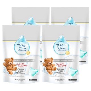 清淨海 Teddy Clean 系列 植萃酵素洗衣膠囊 晨露香, 30顆, 4袋