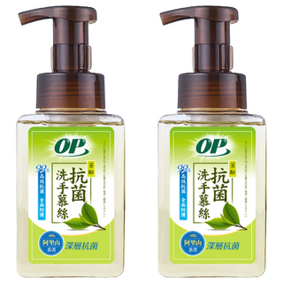 OP 茶酚抗菌洗手慕絲, 370g, 2件