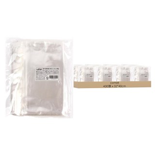 comet 服飾包裝用透明PP自黏袋, 400張