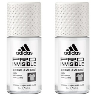 adidas 愛迪達 女用制汗滾珠 無痕乾爽, 50ml, 2瓶