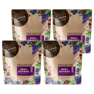 長青穀典 頂極超大黑珍珠葡萄乾, 嚴選無榨汁葡萄製成，飽滿多汁, 300g, 4包