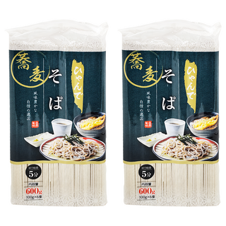 matsudaisoba 松代蕎麥善屋 蕎麥麵, 600g, 2包