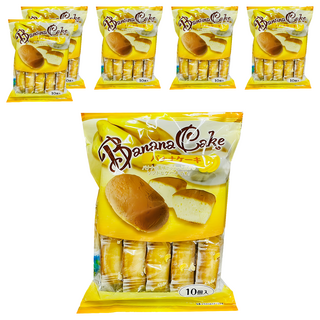 Shiawasedou 幸堂 香蕉蛋糕 10個裝, 6個, 185g