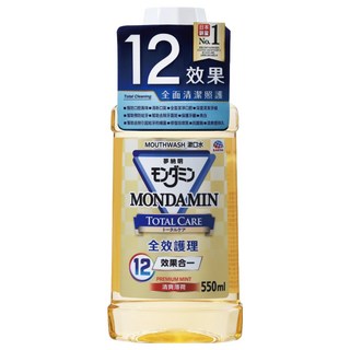 夢納明 全效護理漱口水, 550ml, 1個
