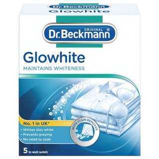 Dr.Beckmann 貝克曼博士 衣物超亮白洗劑 去除泛黃 黯沉 不傷衣料 適用條紋/格紋衣物 適用機洗, 200g, 1盒