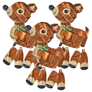 4D立體氣球 紅果小鹿, 3個