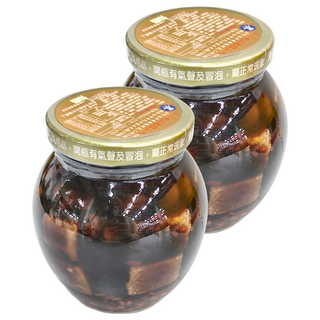 正昇 金門薄鹽紅麴豆腐乳, 350g, 2罐