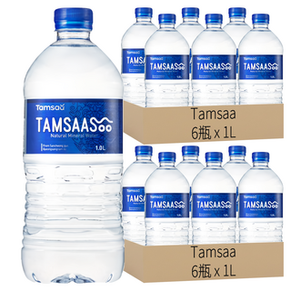 Tamsaa 天然水, 1L, 12瓶