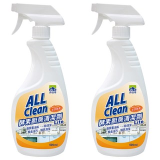 Do it 多益得 ALL Clean 酵素廚房清潔劑Lite 500ml, 2瓶