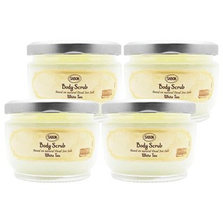SABON 身體磨砂膏 白茶, 320g, 4件