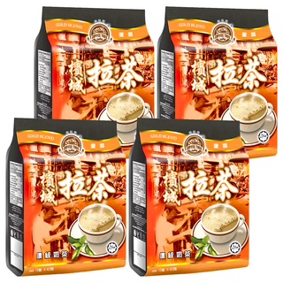 COFFEE TREE 咖啡樹 檳城拉茶風味香滑奶茶三合一 經典原味, 40g, 15包, 4袋