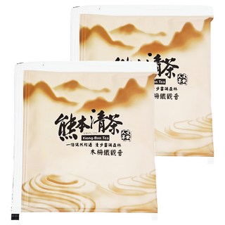 熊本清茶 木柵鐵觀音立體茶包 Set，3g*50入, 50包, 2盒