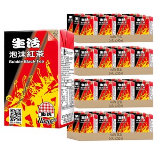 nulife 生活 泡沫紅茶, 250ml, 96入
