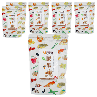 元氣家 烘焙鹽香腰果 特大 嚴選 無油炸 低溫烘焙 海鹽調味, 200g, 6包