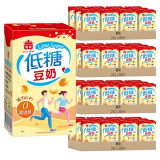 義美 低糖豆奶, 250ml, 96入