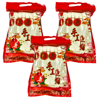 宏廣 福祿壽台灣手工麵線 16束, 3包, 1.2kg