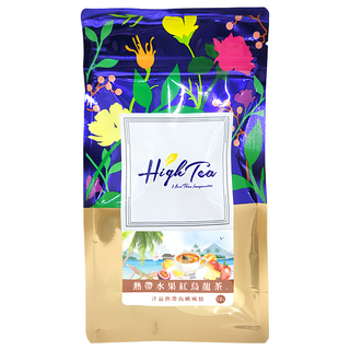 High Tea 伂橙 熱帶水果紅烏龍茶 Set 12入, PLA環保茶包, 台灣嚴格農藥殘留檢驗, 3.5g, 1袋