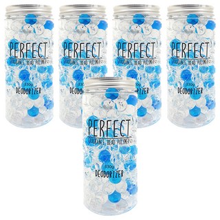 EMO 香氛晶球 330g 除臭劑 - 白麝香, 5瓶