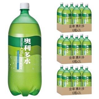 金車 奧利多 奧利多水, 2L, 18瓶