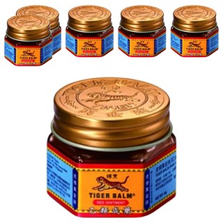 TIGER BALM 虎標 萬金油紅軟膏 19g, 6罐