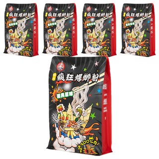 一碗好麵 瘋狂螺螄粉 經典原味，正宗柳州風味，酸爽可口, 300g, 5包