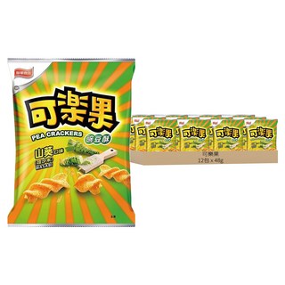 可樂果 豌豆蘇 山葵 哇沙米口味, 48g, 12包