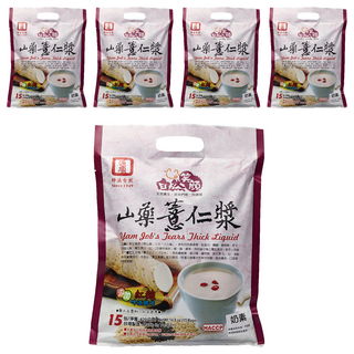 源順食品 自然笑顏 山藥薏仁漿, 420g, 5袋