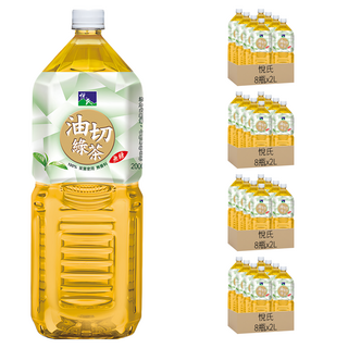 悅氏 油切綠茶, 2L, 32瓶