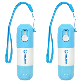 Mlmk 2合1快遞開箱器塗改液, 藍色, 45g, 2瓶