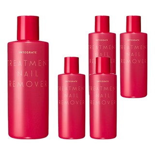 INTEGRATE 美一天護甲潤澤去光水 (200ml/瓶) - 溫和卸甲 滋潤保濕 清新果香, 5瓶