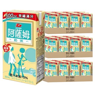 匯竑 阿薩姆奶茶 青蘋風味, 300ml, 72入